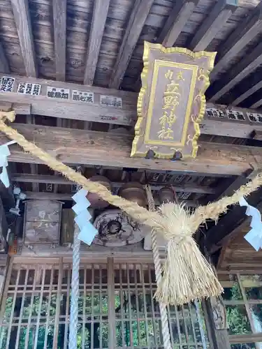 立野神社(茨城県)