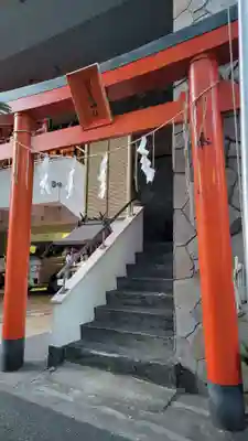 初音森神社の鳥居