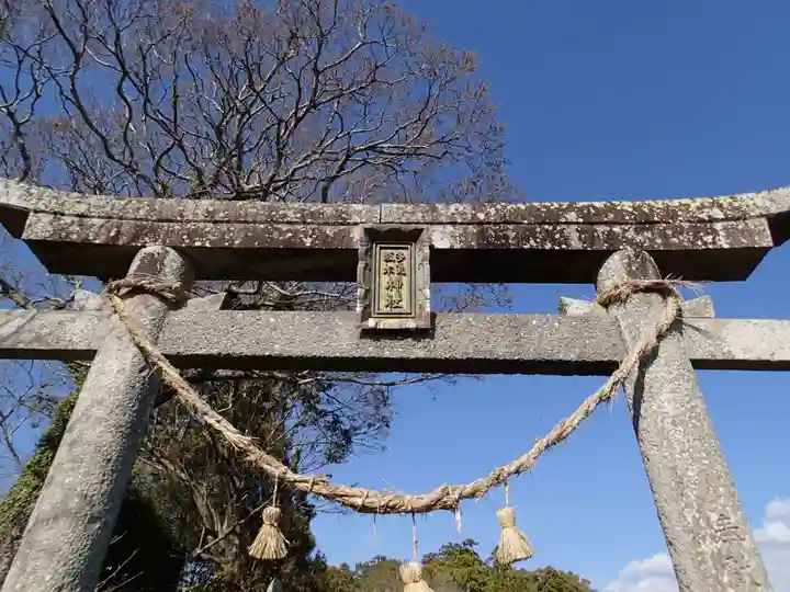多気坂本神社の鳥居