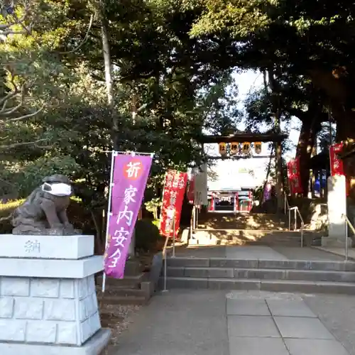 金ヶ作熊野神社の狛犬