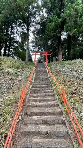 正一位 若草稲荷神社の鳥居