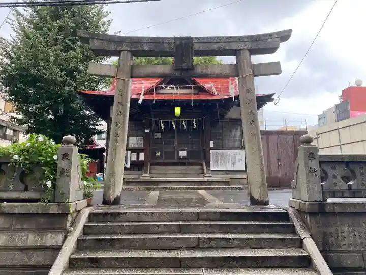瑜伽神社 (大黒神社、蛭子神社)の鳥居