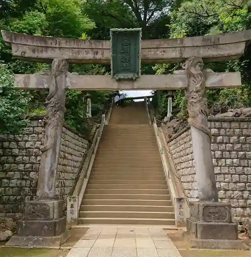 品川神社の鳥居