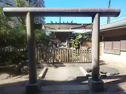 厳嶋神社の鳥居