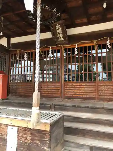 大浦神社の本殿