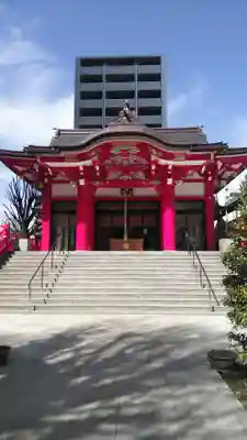 成子天神社の本殿・本堂