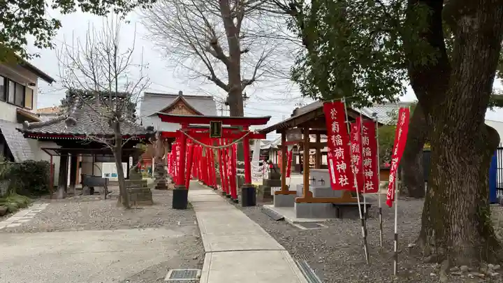 於菊稲荷神社(群馬県)