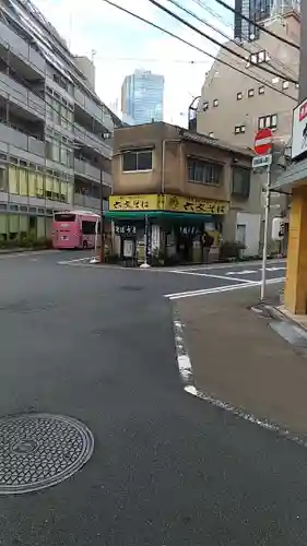 出世稲荷神社（柳森神社境外摂社）の周辺