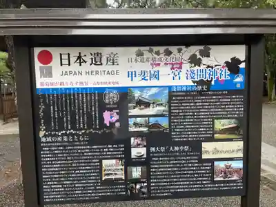 甲斐國一宮 浅間神社の歴史