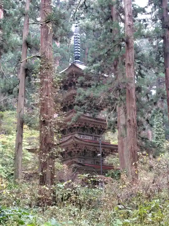 羽黒山五重塔(出羽三山神社)(山形県)