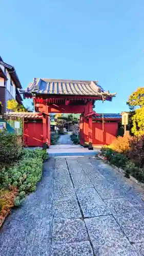 安世院の山門・神門