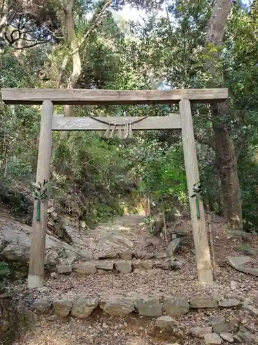 伊射波神社の鳥居