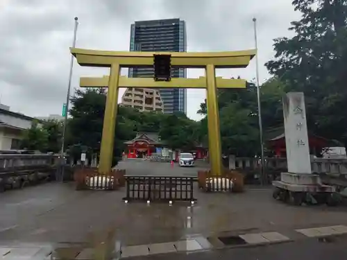 金神社の鳥居