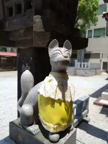 今益稲荷神社の狛犬