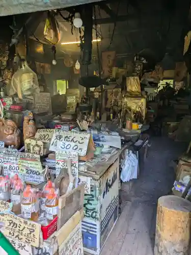 浮島観音堂の食事