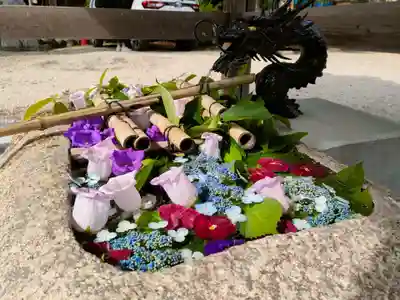 神館神社の手水舎