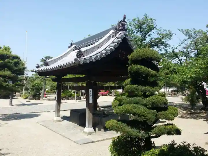 誉田八幡宮の手水舎