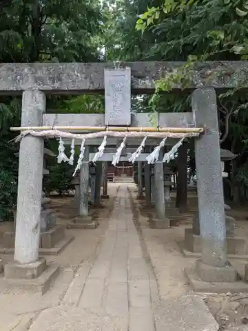 神明神社の鳥居