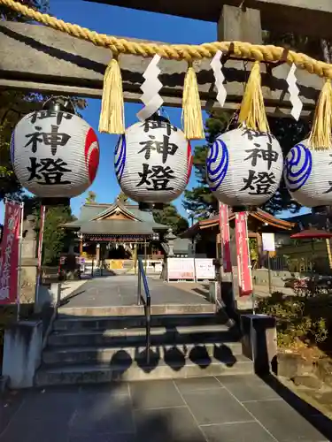 中野沼袋氷川神社の本殿・本堂