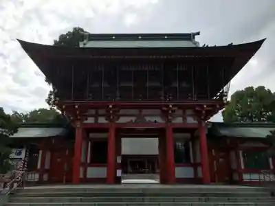 藤崎八旛宮の山門・神門