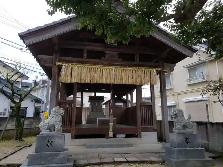 柚須天満宮の本殿・本堂