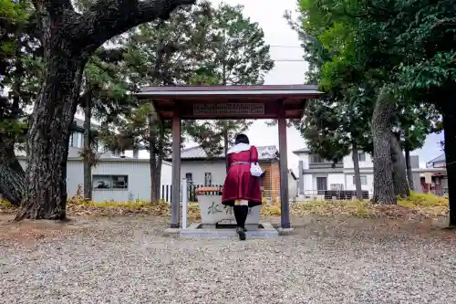 八劔神社（西端八劔神社）の手水舎