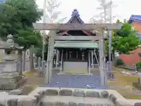 神明社(中之庄神明社)の鳥居