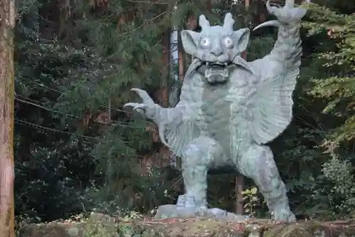 根香寺の狛犬