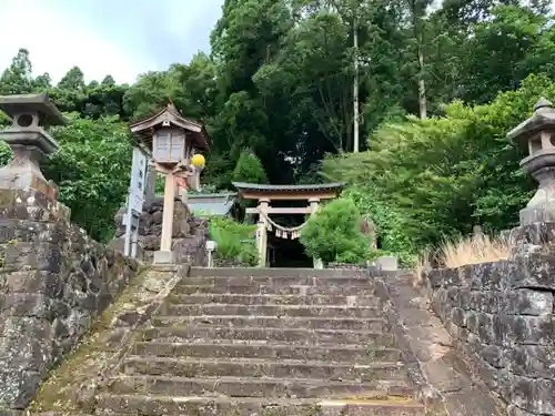 落立神社の鳥居