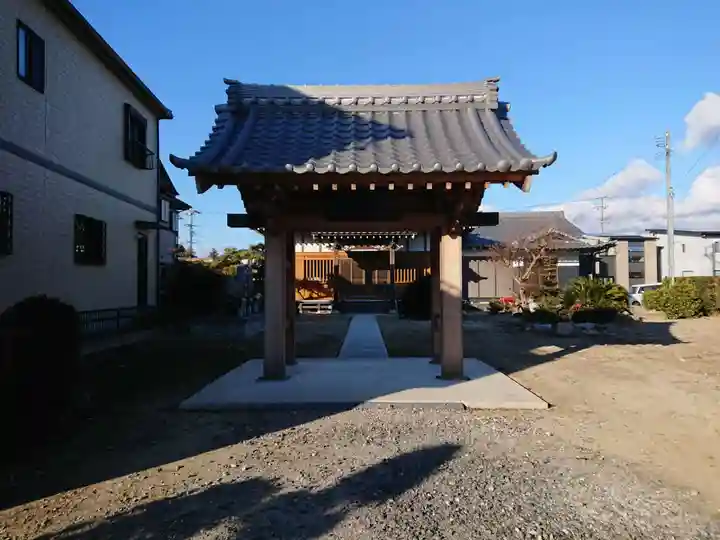 東漸寺の山門・神門