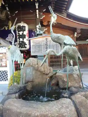 櫛田神社の狛犬