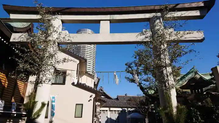 高木神社の鳥居
