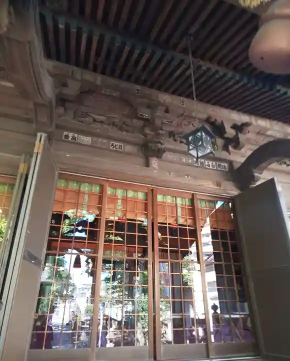 取手八坂神社の本殿・本堂