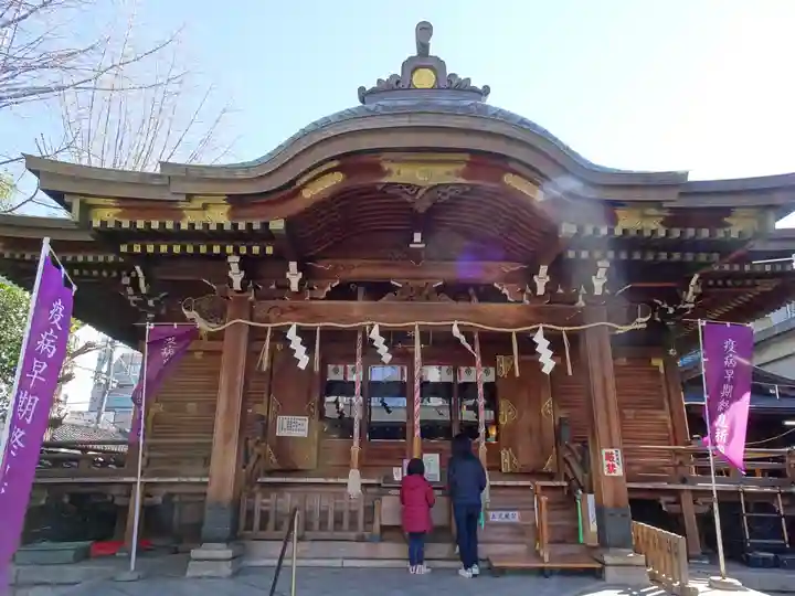 下谷神社の本殿・本堂