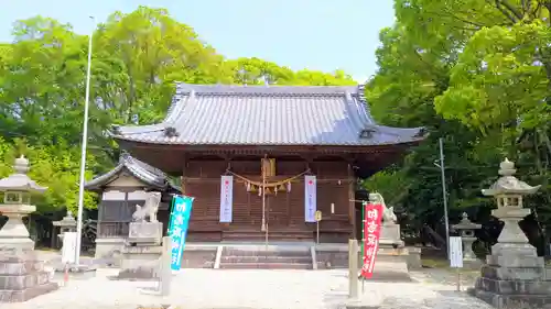 和志取神社の本殿