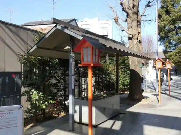赤城神社の手水舎