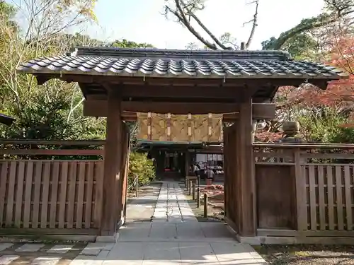鎌倉宮の山門・神門