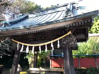 前玉神社の手水舎