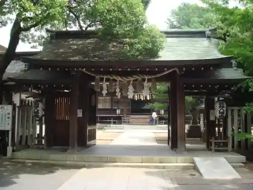 葛飾八幡宮の山門