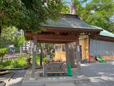 深見神社の手水舎