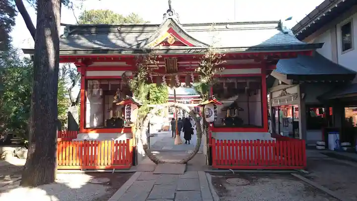 馬橋稲荷神社の山門・神門