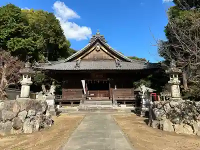 赤日子神社の本殿・本堂