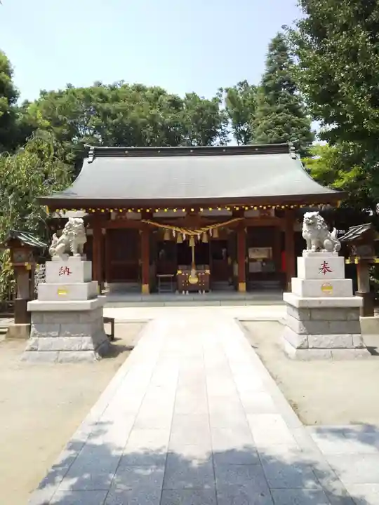新田神社の本殿・本堂