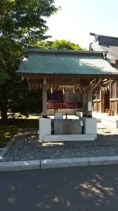 根室金刀比羅神社の手水舎