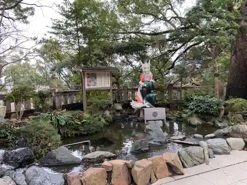 江島神社の庭園