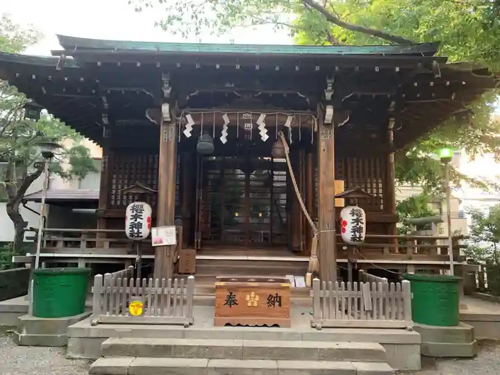 櫻木神社の本殿・本堂
