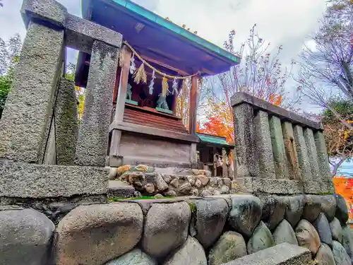 梁川八幡社（越津町）の本殿・本堂