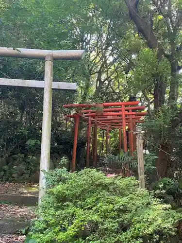 帆柱稲荷神社の鳥居