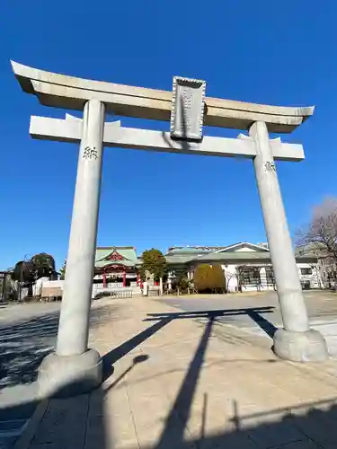 潮田神社の鳥居