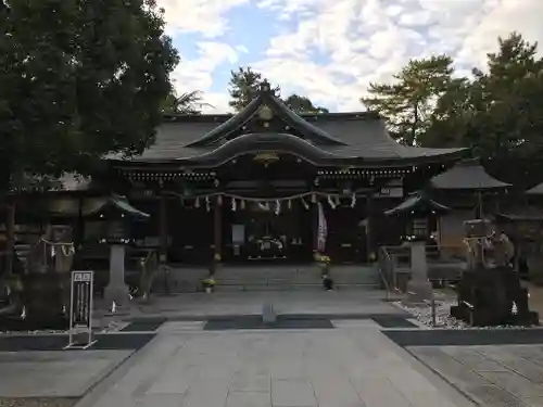 辛國神社の本殿